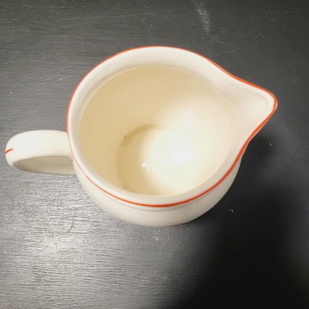 Vintage Hand Painted‎ Czechoslovakia Milk Pitcher